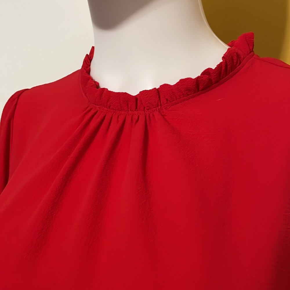 Victorian Ruffle Neck Blouse - Picture 3 of 5